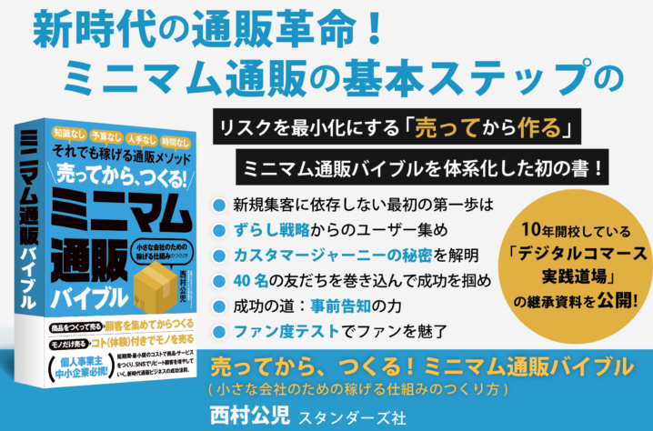 単品リピート型の通販とミニマム通販型の違いは！