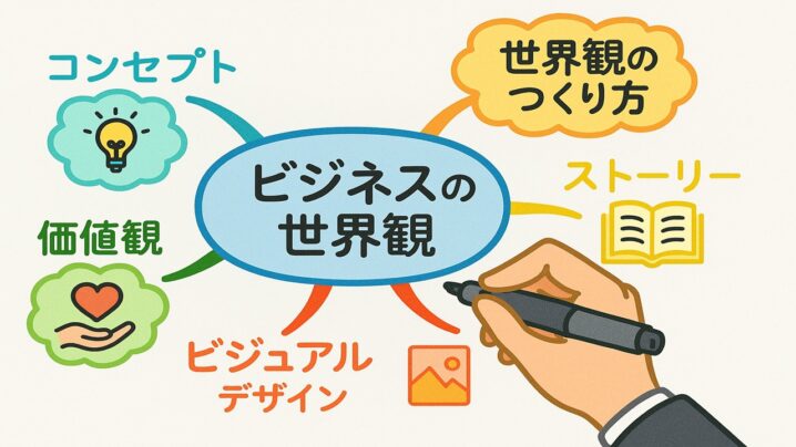 実際のビジネスで世界観の案を作成してみる