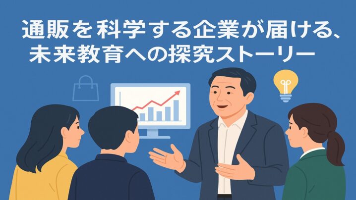 通販を科学する企業が届ける未来教育への探究ストーリー
