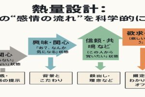 熱量設計で顧客の“感情の流れ”を科学的に扱うとは！
