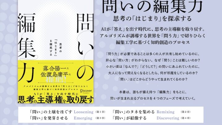 思考の「はじまり」を探究する、問いの編集力