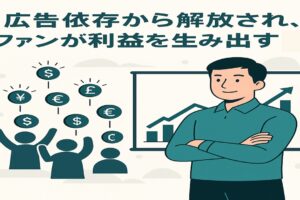 広告依存から解放されファンが利益を生み出す