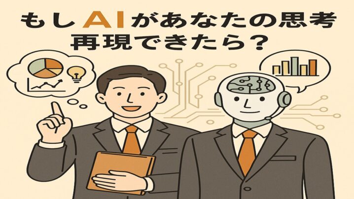 もしAIがあなたの思考を再現できたら？