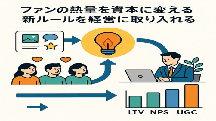 ファンの熱量を資本に変える新ルールを経営に取り入れる