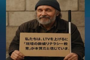 LTVを上げるには現場の数値リテラシー教育が本質だ
