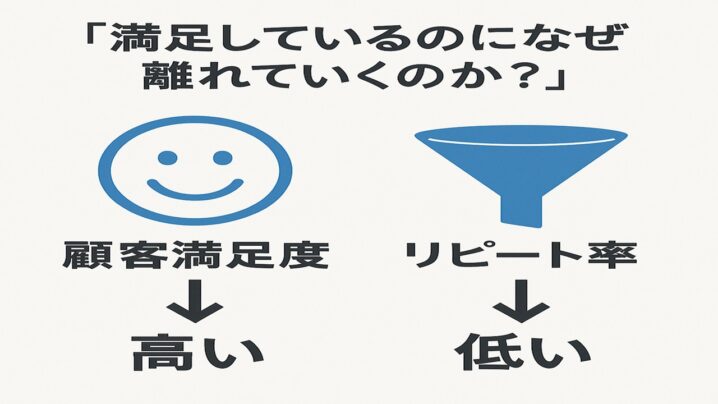 満足しているのになぜ離れていくのか?