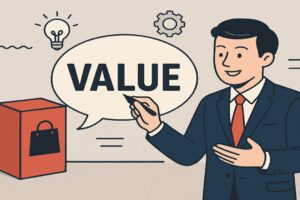 モノを売る前に価値を言語化して欲しい状態にする