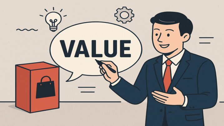 モノを売る前に価値を言語化して欲しい状態にする