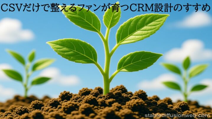 CSVだけで整えるファンが育つCRM設計のすすめ