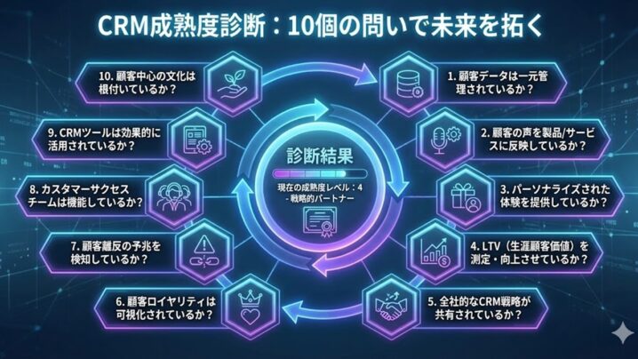 自社の顧客との関係性の欠損箇所が特定される