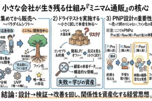 ミニマム通販の生き残り戦略とその取り組み！