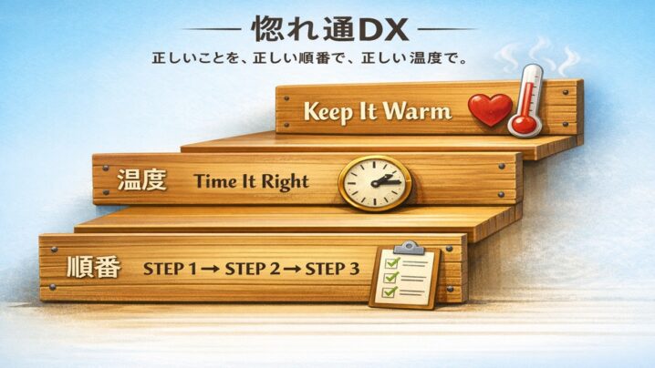 正しいことを正しい順番で正しい温度で出す設計