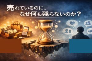 売れているのになぜ何も残らないのか？