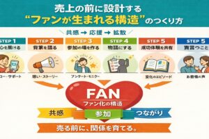 ファンが生まれる構造のつくり方