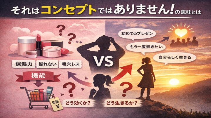 それはコンセプトではありません！の意味とは