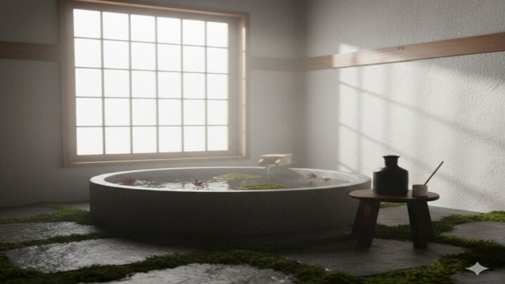 浴室を世界で一番贅沢な「空白」に変える