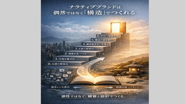 ナラティブブランドは偶然ではなく構造でつくれる