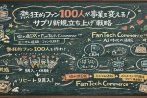 熱狂的ファン100人が事業を変える！サプリ新規立ち上げ戦略。