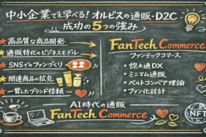 中小企業でも学べる！オルビスの通販・D2C成功の5つの強み