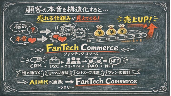 顧客の本音を構造化すると、売れる仕組みが見えてくる