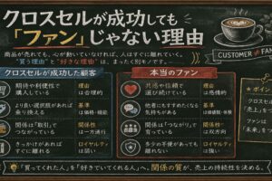 クロスセルが成功しても「ファン」じゃない理由とは！