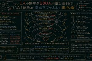 1人の熱中が100人の推し活を生む同心円ファネル進化論