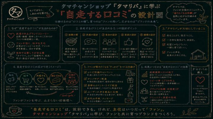 タマチャンショップ「タマリバ」型コミュニティに学ぶ、ファネル後半の設計図