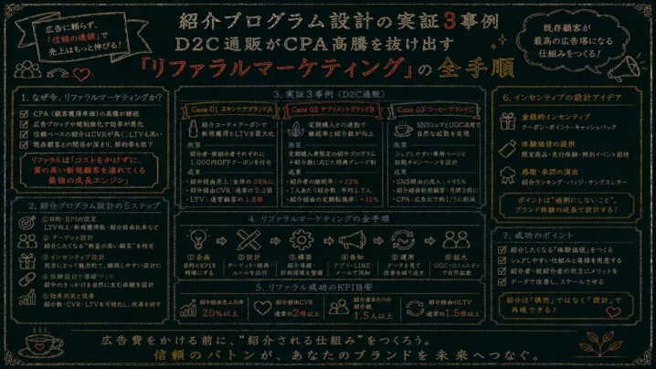 D2C通販がCPA高騰を抜け出す「リファラルマーケティング」の全手順
