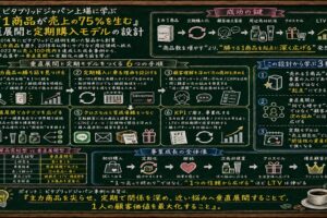 ビタブリッドジャパンに学ぶ「1商品を深く売る」定期購入モデルの全体像