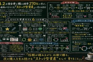 「星4.2の黄金律」と購入前確認76%に学ぶ、通販の口コミ設計と社会的証明の作り方