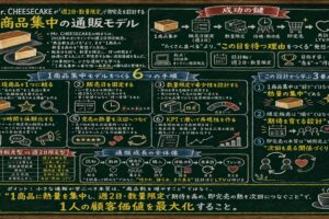 1商品・週2日・数量限定で「即完売」を生むMr. CHEESECAKEの通販設計