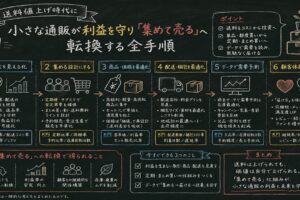 送料値上げ「配送コスト第2波」を、小さな通販が利益に変える集めて売る設計