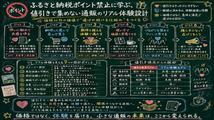 ポイント禁止時代に小さな通販が値引きをやめてファンを先に集める方法