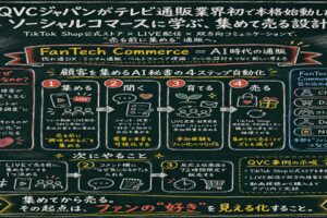 QVCジャパンの40時間超ライブ配信に学ぶ、小さな通販の新しい顧客接点設計