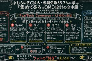 しまむらのEC3割増・店舗受取88%が示す「集めて売る」OMOの実務