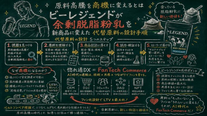原料高騰の対策【値上げの前に検討したい代替原料×社会課題の商品開発】