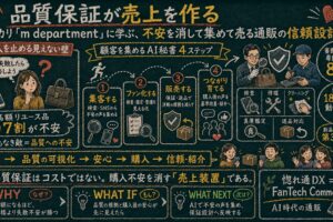 メルカリ第3の市場に学ぶ不安解消の設計手順