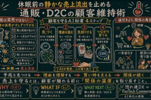 アクティブ顧客の売上流出を防ぐCRM設計5ステップ