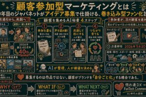ジャパネットのアイデア募集に学ぶ巻き込み型ファン化の設計手順