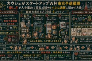 カウシェのW杯東京予選優勝に学ぶ集めて売る通販設計
