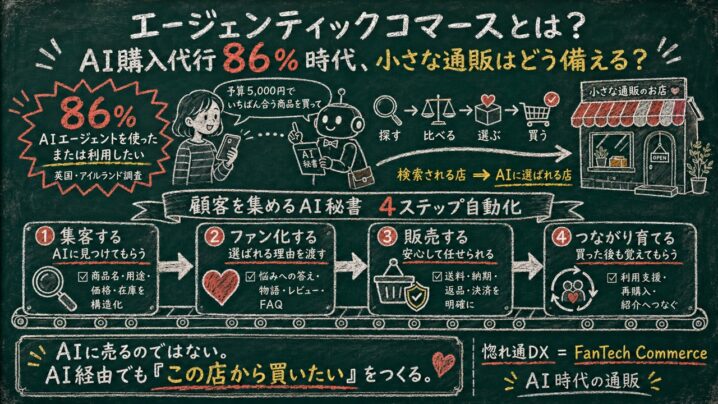 AI購入代行86%時代の通販サイト設計手順