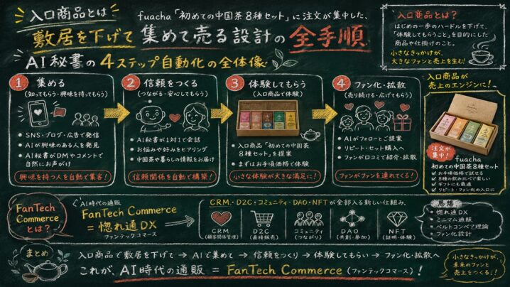 中国茶EC「fuacha」8種セットに学ぶ新規顧客獲得の設計手順