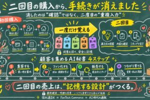 二回目の購入から、手続きが消えました